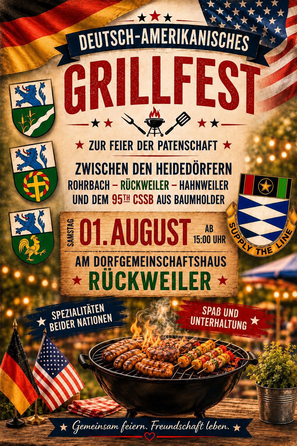 Deutsch - Amerikanisches Grillfest 2026